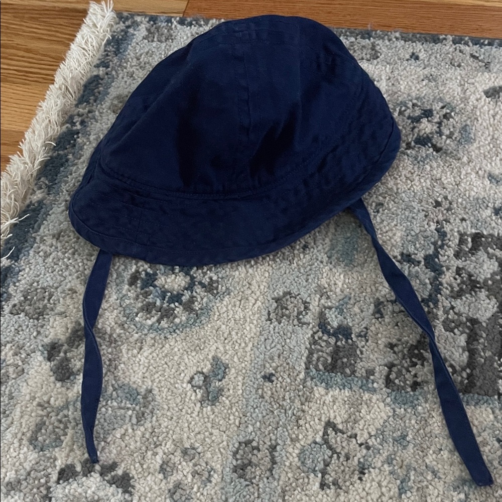 Hanna Andersson Navy Blue Sun Hat